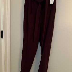 Express Deep Burgundy Women's Trousers
